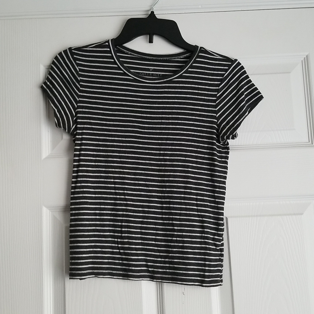 American Eagle Soft & Sexy Stripe Top